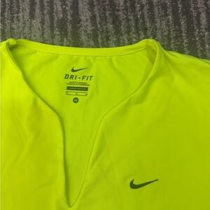 Nike Bright Yellow Athletic Top